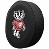 Holland Bar Stool Co 34 x 8 Wisconsin "Badger" Tire Cover TCAWI-BdgBK